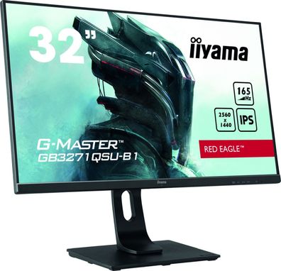 iiyama G-Master Red Eagle GB3271QSU 31.5" 16:9 WQHD Display schwarz