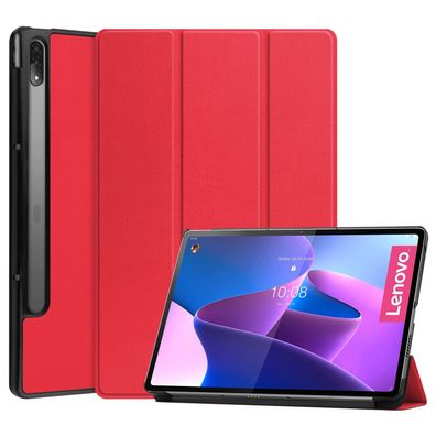 Tablet Hülle für Lenovo Tab P12 Pro 12.6 Zoll Slim Case Auto Sleep/Wake Rot