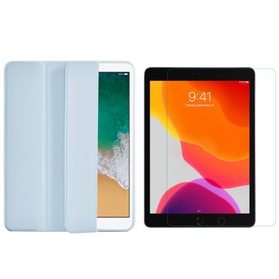 2in1 Set für Apple iPad Pro 10.5 Air 3 Ipad Pro 10.2 Zoll Schutzhülle + Glas