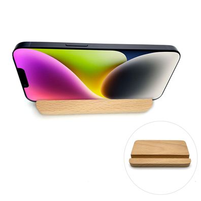 Holz Bambus Ständer Stativ Halter Handy Smartphone Tablet Organizer Büro