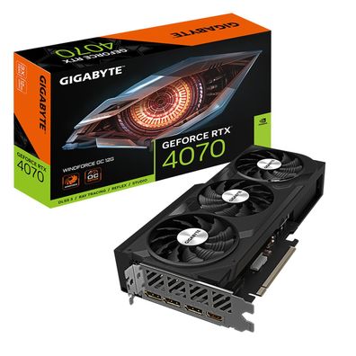 Gigabyte RTX 4070 Windforce OC 12GB GDDR6X