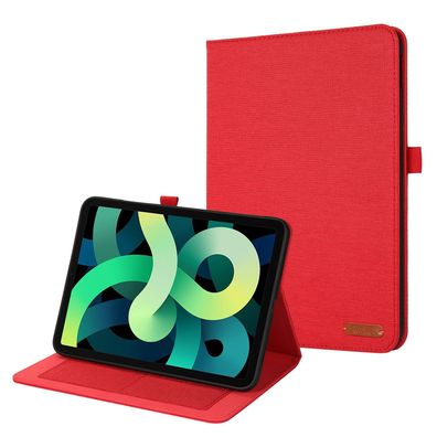 Schutzhülle für Apple Ipad 2022 10.9 Slim Case Etui Auto Sleep/Wake Funktion Rot