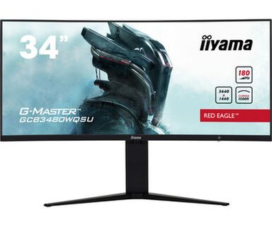 iiyama G-Master Red Eagle GCB3480WQSU 34" 21:9 1500R Curved UWQHD Display schwarz