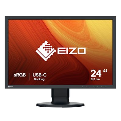 EIZO 61.1cm (24,1") CS2400R 16:10 HDMI+DP+USB-C IPS black retail