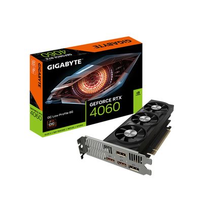 RTX 4060 8GB Gigabyte OC Low Profile GDDR6 3Fan