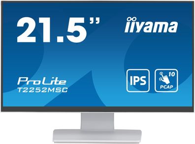 IIYAMA 54.5cm (21,5") T2252MSC-W2 16:9 M-Touch HDMI+2USB IPS retail