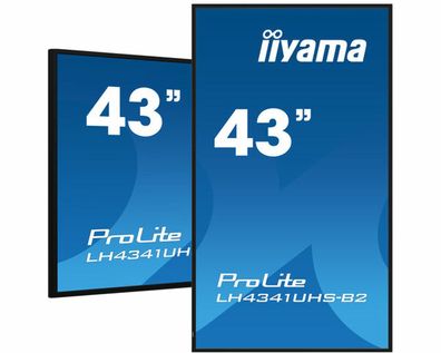 IIYAMA DS LH4341UHS 108cm IPS 24/7 43/3840x2160/VGA/3xHDMI