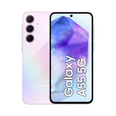 Galaxy A55 5G 128GB, Handy Awesome Lilac, Android 14, 8 GB