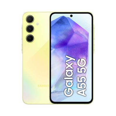 Galaxy A55 5G 128GB, Handy Awesome Lemon, Android 14, 8 GB