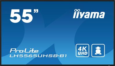 IIYAMA DS LH5565UHSB 139cm IPS 24/7 55/3840x2160/DP/2xHDMI/2xUSB 2.0