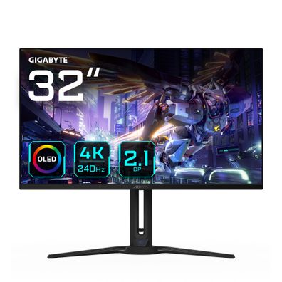 AORUS FO32U2P - OLED-Monitor - 4K - 81.3 cm (32") - HDR