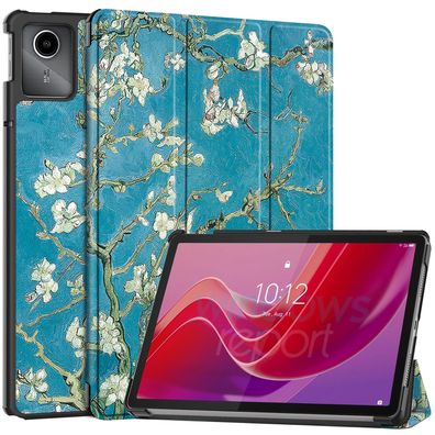 Lobwerk Hülle für 11" Lenovo Tab M11 2024 Stifhalter Leicht Smart Case Cover