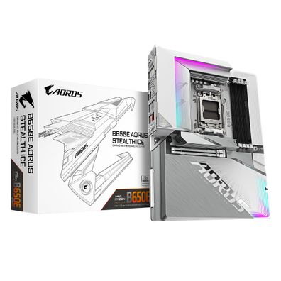 Gigabyte B650E A Stealth ICE (B650, M5, TX, DR5)