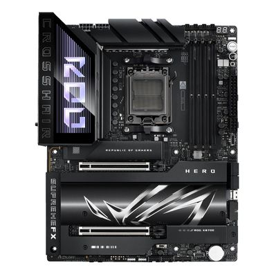 ROG Crosshair X870E HERO ATX / AMD Ryzen AM5 / X870E / 4x DIMM, DDR5 192 GB / 5... ->