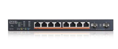 Zyxel XMG1915-10EP 8-Port 2.5GbE, 2 SFP+, 8x PoE++ 802.3 bt