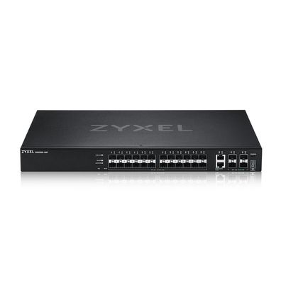 ZYXEL XGS2220-30F L3 Access Switch 24x1G SFP 2x10mG RJ45 4x10G SFP+ Uplink incl... ->