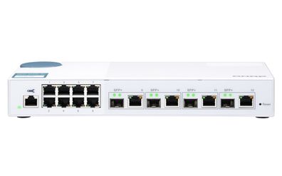 QNAP QSW-M408-4C - Switch - managed - 8 x 10/100/1000 + 4 x C 10 G-Bit SFP