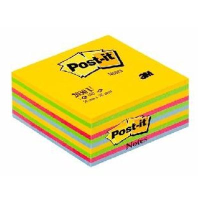 Post-it Haftnotiz-W?rfel, 76 x 76 mm, 450 Blatt, Ultrafarbe