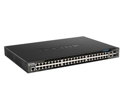 D-Link DGS 1520-52MP - Switch - L3 - Smart - 44 x 10/100/1000 (PoE+)