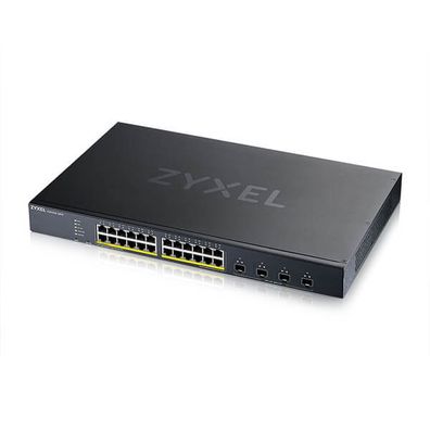 ZYXEL XGS1935-28HP 28 Port Smart Managed PoE Switch 24x Gigabit PoE and 4x10G S... ->