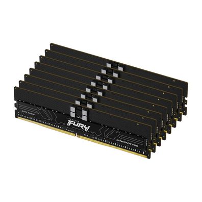 Kingston RAM FURY - 128 GB (8 x 16 GB Kit) - DDR5-6000 RDIMM CL32