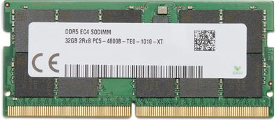 HP - DDR5 - Modul - 32 GB - SO DIMM 262-PIN - 4800 MHz / PC5-38400 - registrier... ->