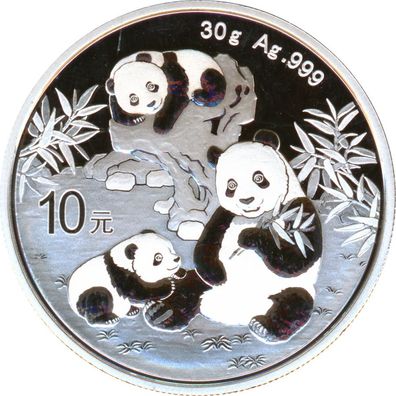 China 2025 - 10 Yuan Panda Silber