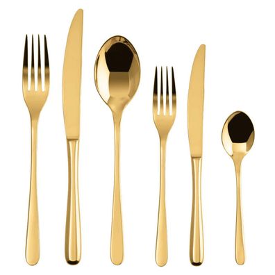 Sambonet Taste Edelstahl/PVD Gold Besteck 36tlg. Vh. S0097-S00017-S0044 52553G83
