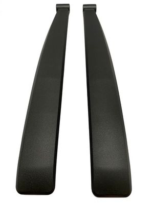 Armlehnen Set zu Liege Start schwarz 1646-040 Kunststoff