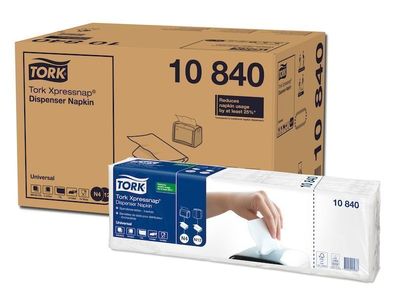 Tork Universal Spenderservietten, 21,3x33cm, 1lg, weiß, 8x1125 St/VE