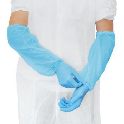 MaiMed-Sleeve cover ärmelschoner, PE, weiß 18-20my, 100 St/Pk