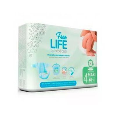 BBCash Freelife, Maxi, 7-14kg, grün, 2x48 St/Krt