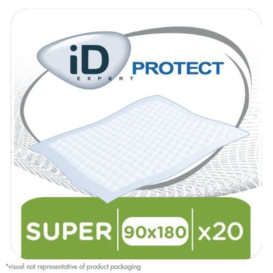 iD Expert Protect Super, 90x180cm, weiß, 20 St/Btl