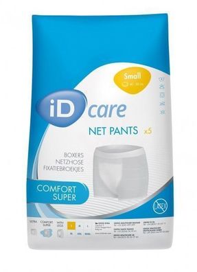 iD Care Net pants Comfort Super, Gr.3XL, 180-195cm, grau, 3 St/Btl