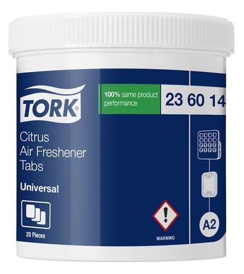 Tork Universal Lufterfrischer Anhänger - Zitrus, 1 Dose ß 20 Duftanhänger