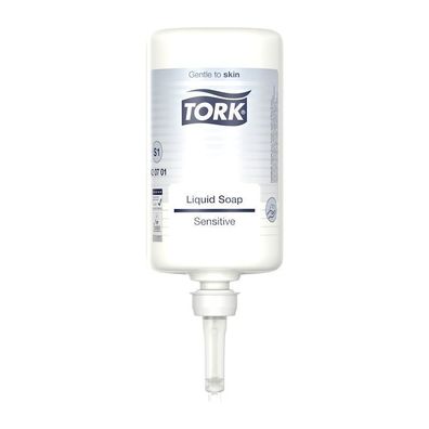 Tork Sensitive Hand Flüssigseife, unparfümiert, 1L Flasche