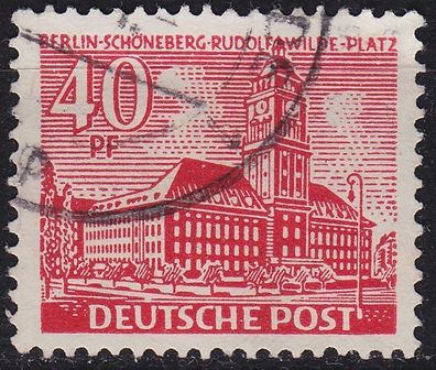 Germany BERLIN [1949] MiNr 0052 ( O/used ) Architektur