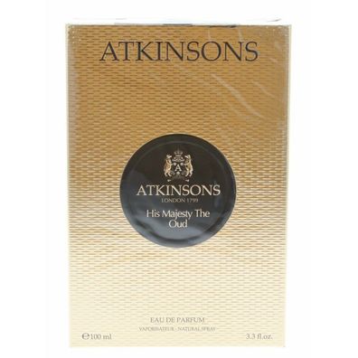 Atkinsons His Majesty the Oud EdP 100ml NEU & OVP