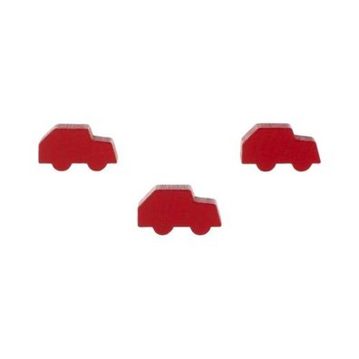 Kleinwagen - Pkw - Auto - 21x12x8mm - rot