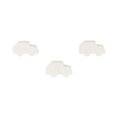 Kleinwagen - Pkw - Auto - 21x12x8mm - weiss