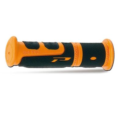 Progrip Lenkergriffe 964, orange/schwarz, 7/8 Zoll ATV geschlossen