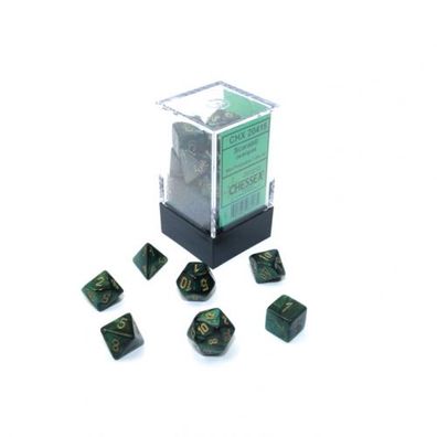Würfel - MINI Scarab Jade/gold (7-Mini-Würfelset)