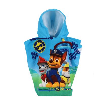 Paw Patrol Fast Dry Poncho Perfekter Poncho für Sommer und Strand