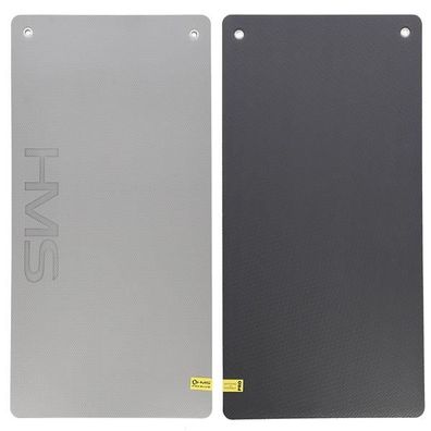 Fitnessmatte Bodenmatte 120x60cm EVA 15mm - Farbe: Lila-Schwarz