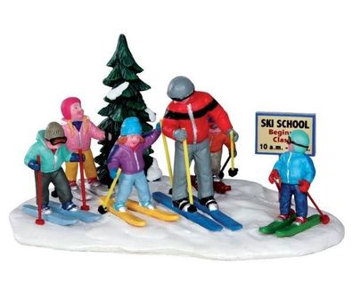 Weihnachtsfigur Ski school Lemax