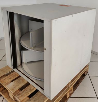 Rondell Aktenschrank klein abschließbar 2 Ebenen 82,5x85,5x89cm