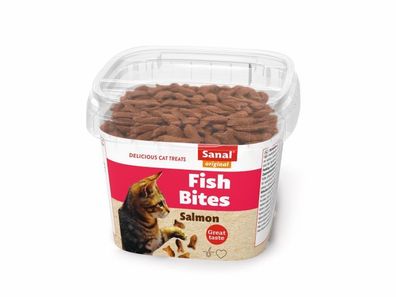 Fischbisse Becher 75g Sanal Katzenleckerli Sanal