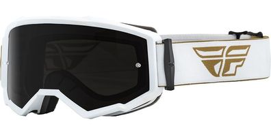 Fly Racing Schutzbrille MX-Goggle Zone Pro (Smoke Lens) 70101