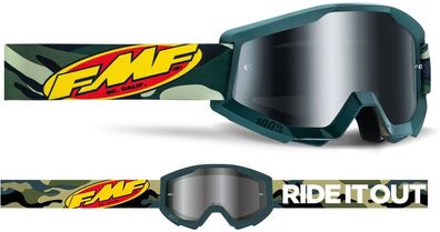 FMF Schutzbrille Goggles Powercore Assault (Mirror) 23110