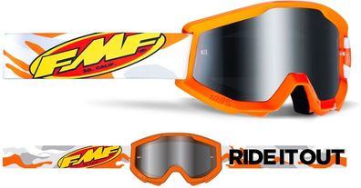 FMF Kinder Schutzbrille Goggles Powercore Youth Assault (Mirror) 23117